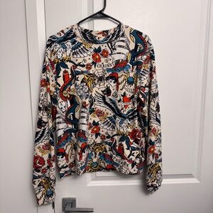 Moschino Multicolor Graphic Shirt